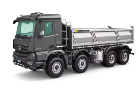 8x8 Metall LKW Kipper mit Mercedes-Benz Arocs elektrisch 1:14
